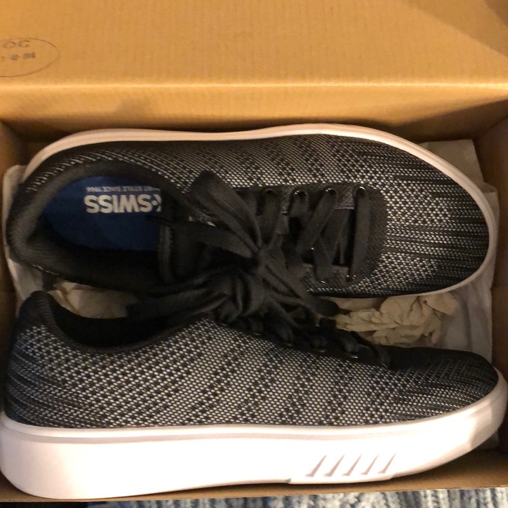 K-Swiss Court Addison women’s shoe black/grey